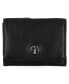Фото #1 товара Кожаный кошелек Giani Bernini softy Trifold, созданный для Macy's