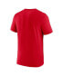Men's Red Barcelona Team Crest T-shirt