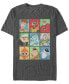 Фото #1 товара Disney Pixar Men's Epic Boxed Up Line Up Character, Short Sleeve T-Shirt