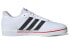 Фото #3 товара adidas neo Heawin 复古 低帮 板鞋 男款 白黑红 / Кроссовки Adidas neo Heawin EE9725