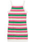 ფოტო #4 პროდუქტის Little Girls Striped Crochet Dress