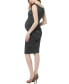 Фото #3 товара Maternity Delia Ruched Midi Dress