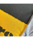 ფოტო #3 პროდუქტის Men's Heathered Black Pittsburgh Steelers Split T-shirt