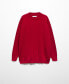 Women's Round-Neck Knitted Sweater