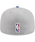 ფოტო #2 პროდუქტის Men's Gray, Royal Golden State Warriors Tip-Off Two-Tone 59FIFTY Fitted Hat