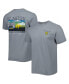 ფოტო #1 პროდუქტის Men's Gray North Carolina A&T Aggies Campus Scenery Comfort Color T-shirt