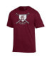 Men's Maroon Texas A M Aggies Ol' Sarge Baseball Homeplate T-Shirt