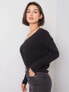 Фото #27 товара женская блузка приталенного кроя с длинным рукавом и v-образным вырезом на спине Factory Price