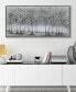 Фото #4 товара Solitary Field Textured Metallic Hand Painted Wall Art by Martin Edwards, 24" x 48" x 1.5"