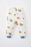 Фото #5 товара Erkek Bebek Disney Winnie The Pooh Uzun Kollu Pijama Takımı B8780a524sp