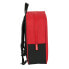 Фото #2 товара Школьный рюкзак Sevilla Fútbol Club Чёрный Красный 22 x 27 x 10 cm