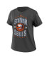 Фото #3 товара Women's Charcoal New York Islanders 2024 NHL Stadium Series Boyfriend T-shirt
