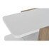 Фото #5 товара Вспомогательный стол DKD Home Decor Белый Коричневый Стеклянный Деревянный MDF 110 x 60 x 45 cm