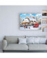 Фото #3 товара Trevor Mitchell Winter Puzzle Canvas Art - 27" x 33.5"