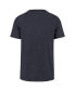 ფოტო #2 პროდუქტის Men's Navy Distressed Michigan Wolverines 12-Time Football National Champions Franklin T-shirt