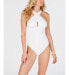 Фото #1 товара Michael Michael Kors 283950 Convertible Ruched One-Piece Swimsuit, Size 12
