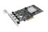 Фото #2 товара Exsys EX-12004-2 - PCIe - USB 3.2 Gen 2 (3.1 Gen 2) - Black - 10 Gbit/s - 0.9 A