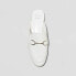 Women's Sandy Mule Flats - A New Day Off-White 9