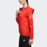 Фото #4 товара Куртка спортивная женская Adidas DY8675 (красная)