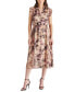 ფოტო #1 პროდუქტის Women's Allegra Flutter-Sleeve Midi Dress