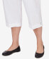 ფოტო #3 პროდუქტის Plus Size Hyannisport Pull-On Capri Pant