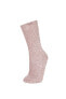 Фото #2 товара Носки Defacto Kadın Cotton Socks 2 Pack