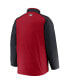 Фото #3 товара Men's Red, Navy Washington Nationals Authentic Collection Dugout Full-Zip Jacket