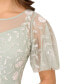 Фото #4 товара Embellished Flutter-Sleeve Sheath Dress