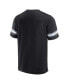 Фото #3 товара Men's Black Las Vegas Raiders Jersey Tackle V-Neck T-shirt