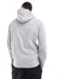 GANT shield logo front print hoodie in grey marl Серый, 3XL - 62 - фото #3