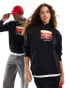 Фото #1 товара adidas Originals sunset graphic unisex hoodie in black