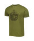 ფოტო #3 პროდუქტის Men's and Women's Green Smokey the Bear Brass Tacks T-shirt