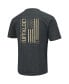 Men's Heathered Black Colorado Buffaloes OHT Military-Inspired Appreciation Flag 2.0 T-shirt