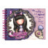 SANTORO LONDON Layered Wirebound Gorjuss™ Cheshire Cat Notebook