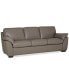 Фото #6 товара Lothan 87" Leather Sofa, Created for Macy's