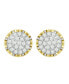 ფოტო #2 პროდუქტის Men's Diamond (1 ct.t.w.) Earring Set in 10k Yellow Gold