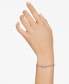 ფოტო #6 პროდუქტის Silver-Tone Mesmera Crystal Bangle Bracelet