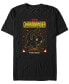 ფოტო #1 პროდუქტის Men's Charmander Grid Short Sleeve T-shirt