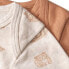 Фото #3 товара Bodys Langarm mit Bären-Muster, braun + beige, Gr. 86/92, 2 St