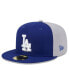 Фото #2 товара Men's Royal/Gray Los Angeles Dodgers Gameday Sideswipe 59fifty Fitted Hat