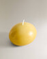 Small oval decorative candle