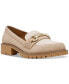 ფოტო #1 პროდუქტის Women's Celeste Tailored Hardware Chain Lug Sole Loafers