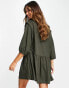 Фото #2 товара Mango smock dress in grey