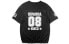 HIPANDA 网布印花运动直筒T恤 男款 黑色 / Футболка HIPANDA T featured_tops T-shirt