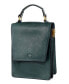 ფოტო #4 პროდუქტის Women's Genuine Leather Basswood Crossbody Bag