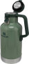 Stanley Classic Easy-Pour Growler 1.9 Litres / 64 oz Hammertone Green & Classic Legendary Thermos Flask 1.9 L Hammertone Green - Stainless Steel Thermos Flask - BPA-Free - Thermos Keeps Hot for 45