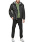 ფოტო #6 პროდუქტის Men's Rubberized Lightweight Hooded Rain Jacket, Created for Macy's