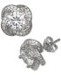 Cubic Zirconia Love Knot Stud Earrings, Created for Macy's