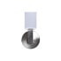 Фото #3 товара Настенный светильник DKD Home Decor Серебристый Металл полиэстер Белый 220 V 40 W (12 x 10 x 22 cm)