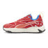 Фото #3 товара Puma Jv X Sf Rs Trck Lace Up Mens Red Sneakers Casual Shoes 30799801